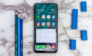 samsung - cyferki przy ikonkach