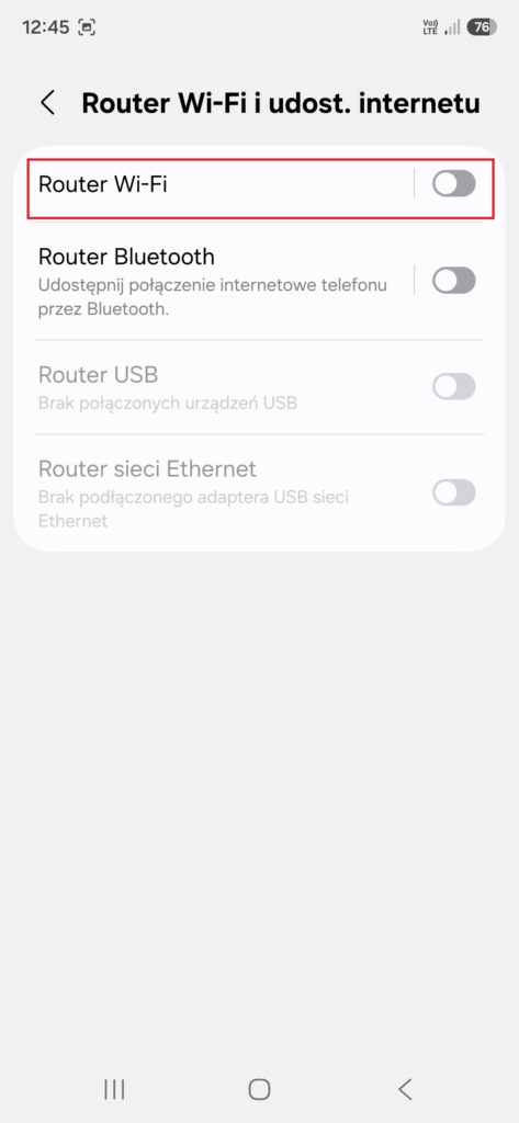 Twój telefon jako hotspot – jak udostępnić internet? hotspot04