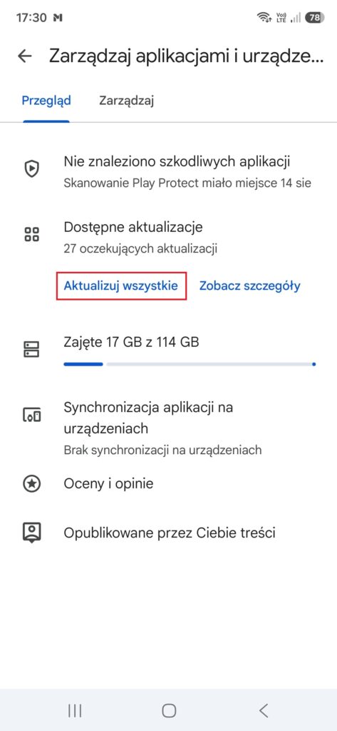Smartfon po wakacjach – co sprawdzić w telefonie, aby działał szybciej? smartfon po wakacjach04